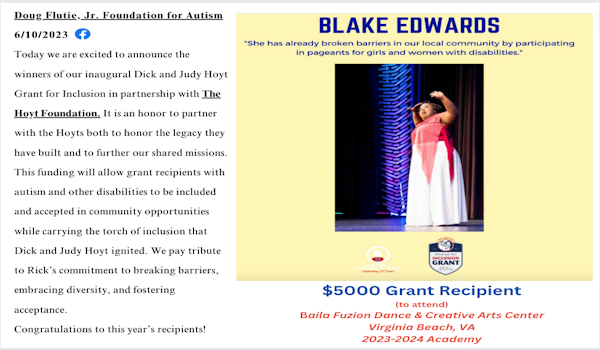 Award for Ms. Blake Edwards
