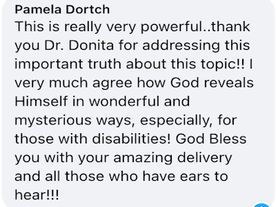Testimony Pamela Dortch